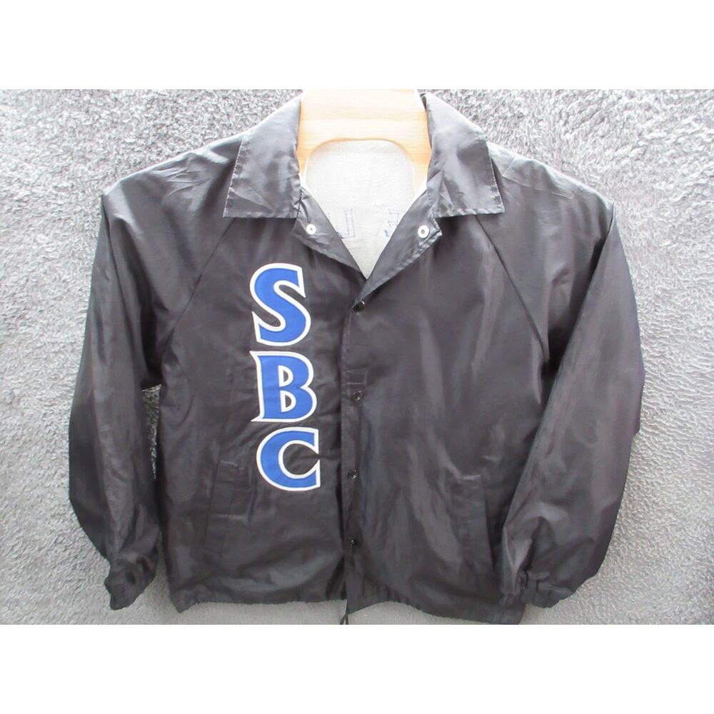 Vintage SBC Bruce Leroy Men's Medium Paradise Point Polyester Jacket